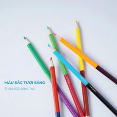 CHÌ MÀU 2 ĐẦU 12 MÀU AM-CL301