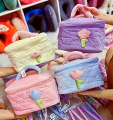 TÚI ĐỰNG ĐỒ TRANG ĐIỂM NHUNG QUÀ LƯU NIỆM, PHỤ KIỆN