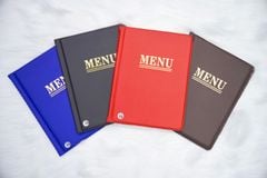 BÌA MENU 10 LÁ A5