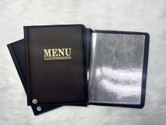 BÌA MENU 10 LÁ A5