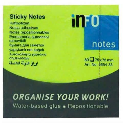 GIẤY NOTE 5654-33 (HỌC SINH, VĂN PHÒNG PHẨM)