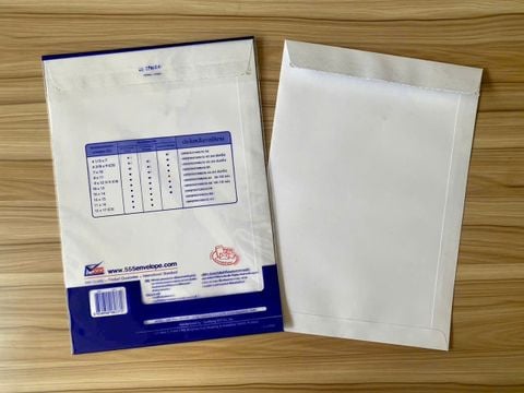 BAO HỒ SƠ VÀNG/TRẮNG LỘT DÁN 25.6*35.6CM