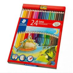 BÚT CHÌ 24 MÀU LUNA 136 C24 HỌC SINH