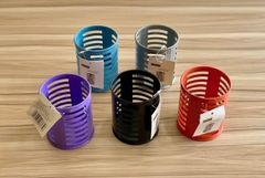 ỐNG ĐỰNG BÚT TRÒN TOPPOINT HY3765 (ĐEN, XÁM) VĂN PHÒNG PHẨM