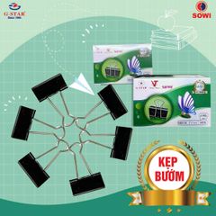 KẸP BƯỚM GSTAR 25MM (VĂN PHÒNG PHẨM)