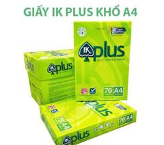 GIẤY IK PLUS 70-A4 500T (VĂN PHÒNG PHẨM)