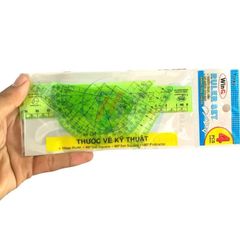 THƯỚC BỘ MÀU (4 CÂY) T-140 HỌC SINH