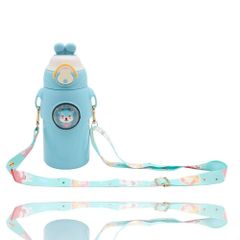 BÌNH NHIỆT HOẠT HÌNH KÈM STICKER 500ML (QUÀ TẶNG)