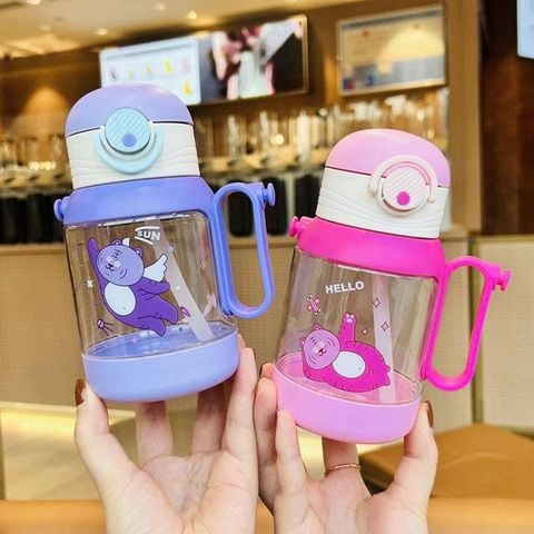 BÌNH NƯỚC NHỰA TRONG 0907-500ML (QUÀ TẶNG)