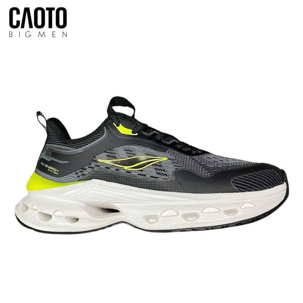  Giày Thể Thao Nam Big Size Sportline 320KSZ – Sportline Đen/Xanh Chạy Bộ Nhẹ Êm Bền Size 45–50 