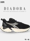  Giày Chạy Bộ Nam Big Size Mythos Blushield Vigore 2 Black Cream Nhẹ, Bền Size 45 - 48 