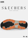  Giày Sneaker Nam Big Size Skecher Oak Canyon – Canvas Casual & Dress Brown Size 45–50 
