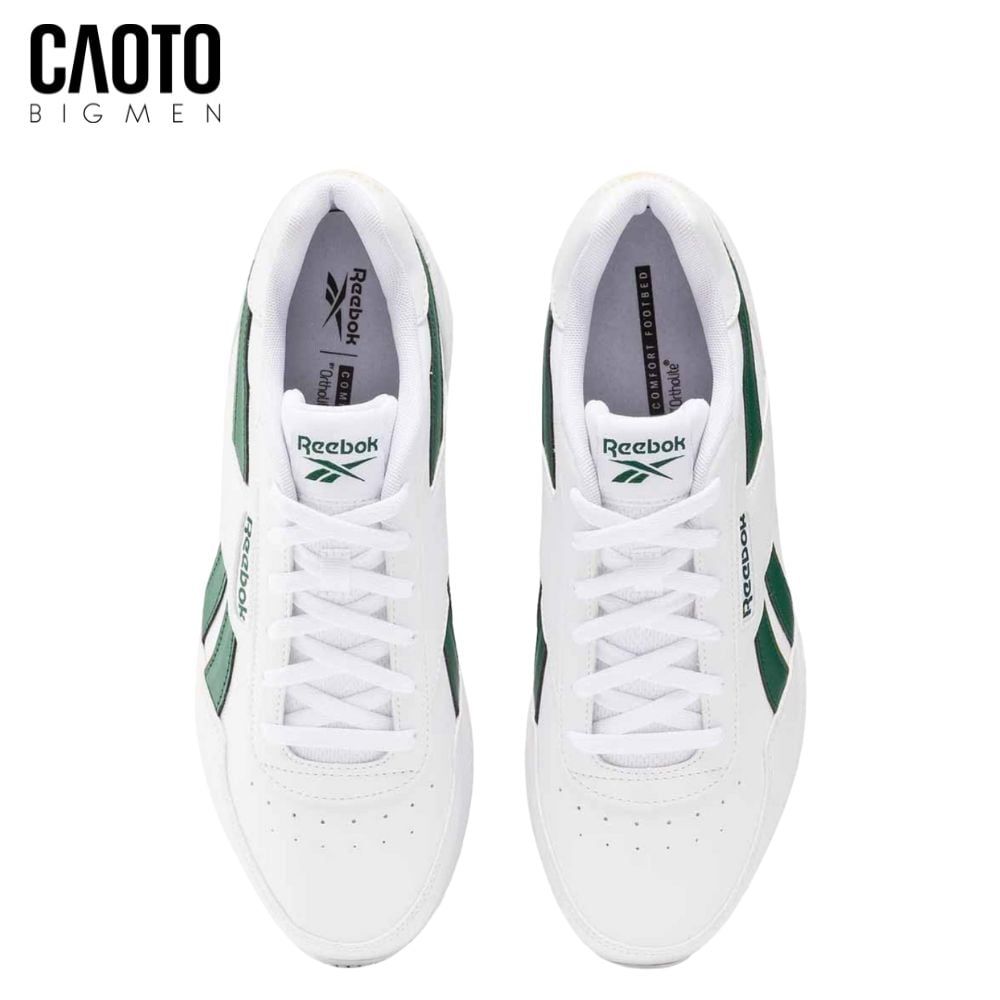  Giày Thể Thao Nam Big Size Rewind Run Ripple – Reebok Trắng/Xanh Lá Retro Running Size 45–50 