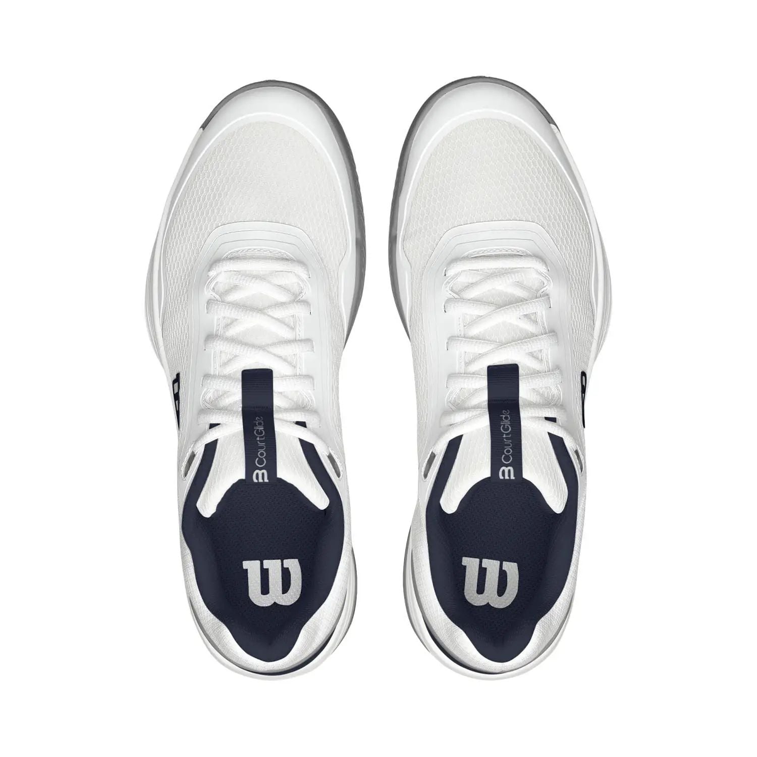 Giày Thể Thao Nam Big Size Wilson Courtglide Trắng Xanh Navy – Size 45–49 