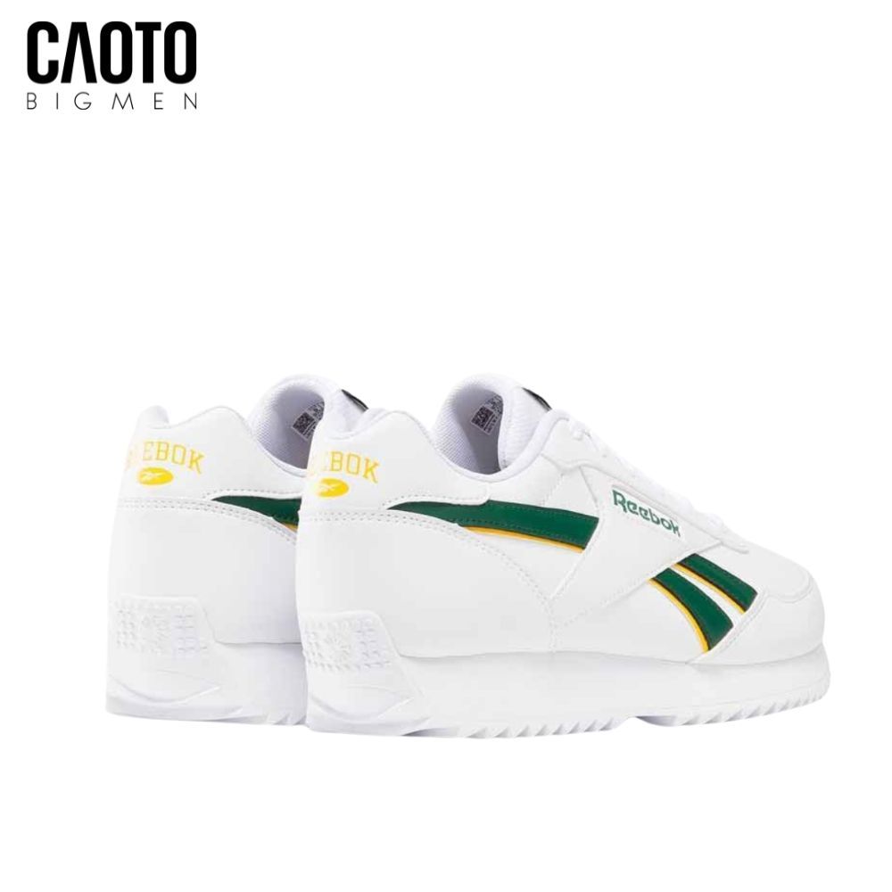  Giày Thể Thao Nam Big Size Rewind Run Ripple – Reebok Trắng/Xanh Lá Retro Running Size 45–50 