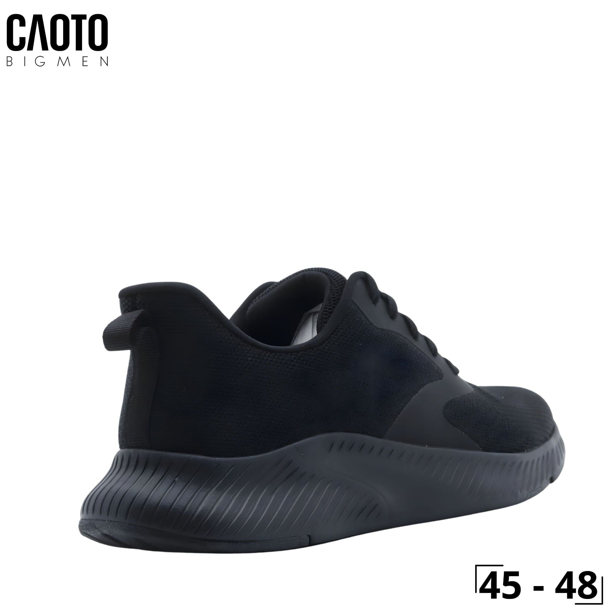  Giày Thể Thao Nam Big Size Athletic Works Core - Jogger Black Dây Buộc Size 45-48 