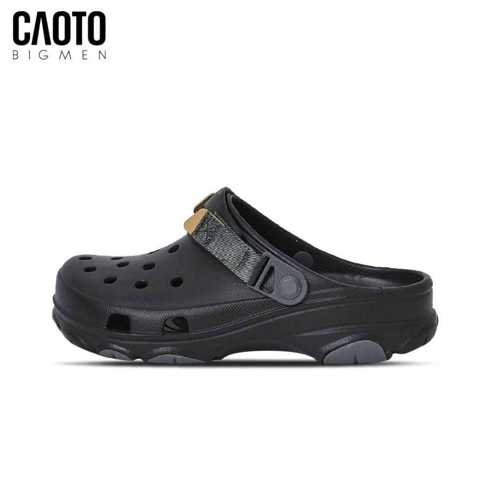  Dép Crocs Nam Big Size Classic All Terrain – Crocs Black/Blue Grey Outdoor Size 45–50 