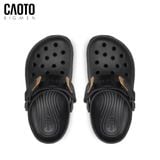  Dép Crocs Nam Big Size Classic All Terrain – Crocs Black/Blue Grey Outdoor Size 45–50 