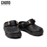  Dép Crocs Nam Big Size Classic All Terrain – Crocs Black/Blue Grey Outdoor Size 45–50 