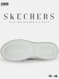  Giày Sneaker Nam Big Size Skecher Slip-ins Delson 3.0 - Canvas Casual Blue Size 45–50 