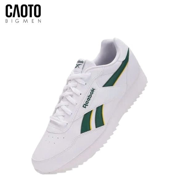  Giày Thể Thao Nam Big Size Rewind Run Ripple – Reebok Trắng/Xanh Lá Retro Running Size 45–50 