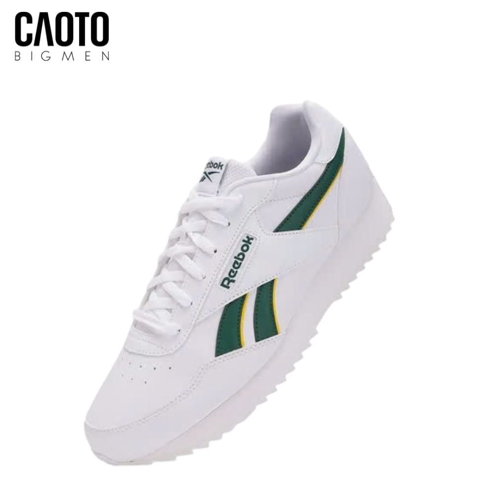  Giày Thể Thao Nam Big Size Rewind Run Ripple – Reebok Trắng/Xanh Lá Retro Running Size 45–50 
