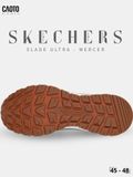  Giày Sneaker Nam Big Size Skecher Slade Ultra - Mercer Canvas Casual Blue Size 45–50 