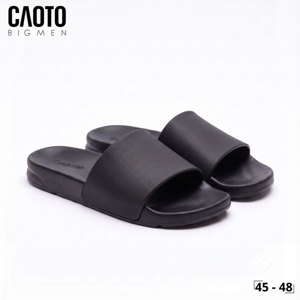  Dép Quai Ngang Nam Big Size Calvin Klein Màu Đen Size 45 - 46 