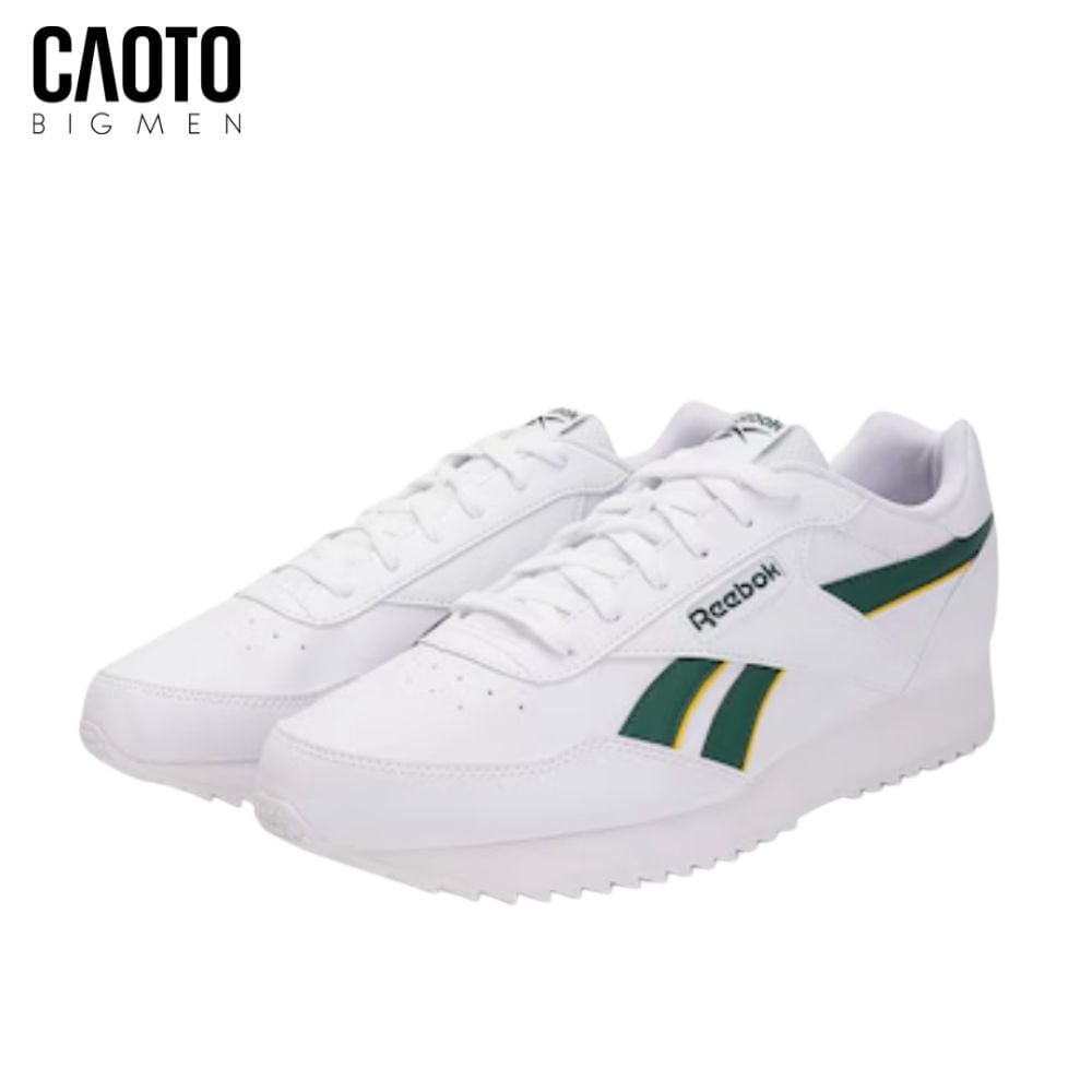  Giày Thể Thao Nam Big Size Rewind Run Ripple – Reebok Trắng/Xanh Lá Retro Running Size 45–50 