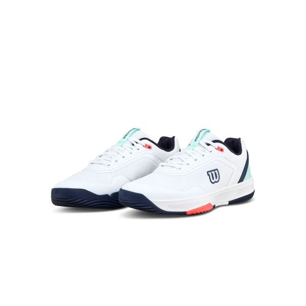  Giày Thể Thao Nam Big Size Wilson Courtglide Trắng Xanh Navy Cam – Size 45–49 