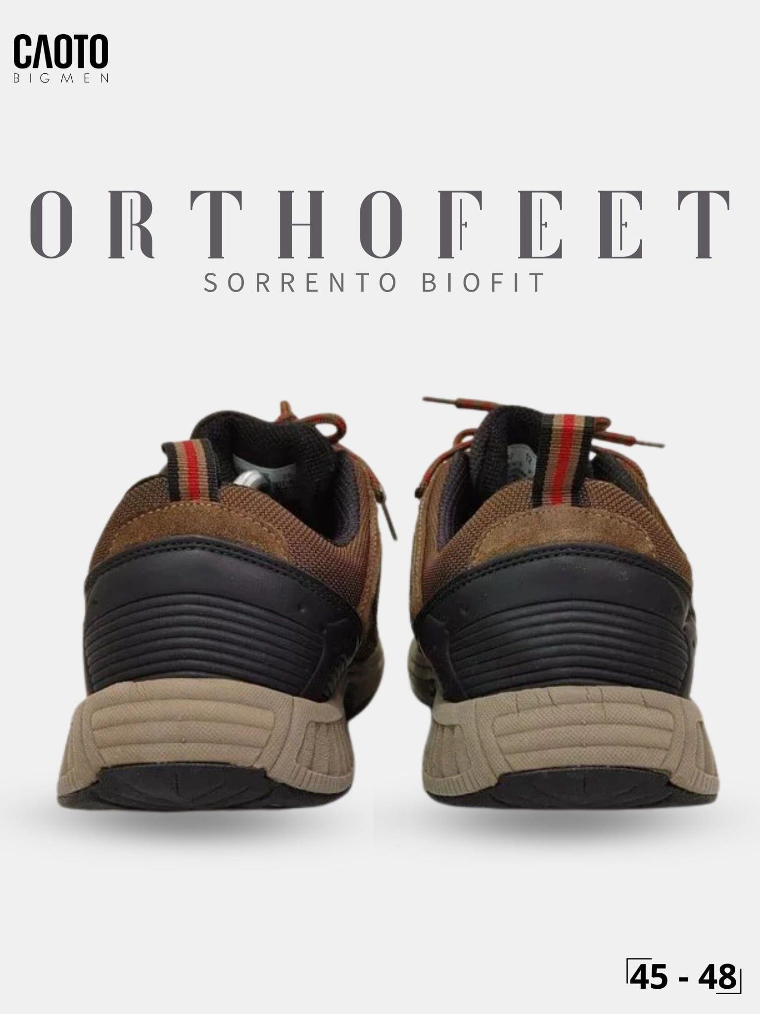  Giày Thể Thao Nam Big Size Orthofeet Sorrento BioFit Êm Ái Thoải Mái Size 45 - 48 