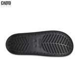  Dép Nam Big Size Classic V2 – Crocs Black Quai Ngang Êm Nhẹ Size 45–50 
