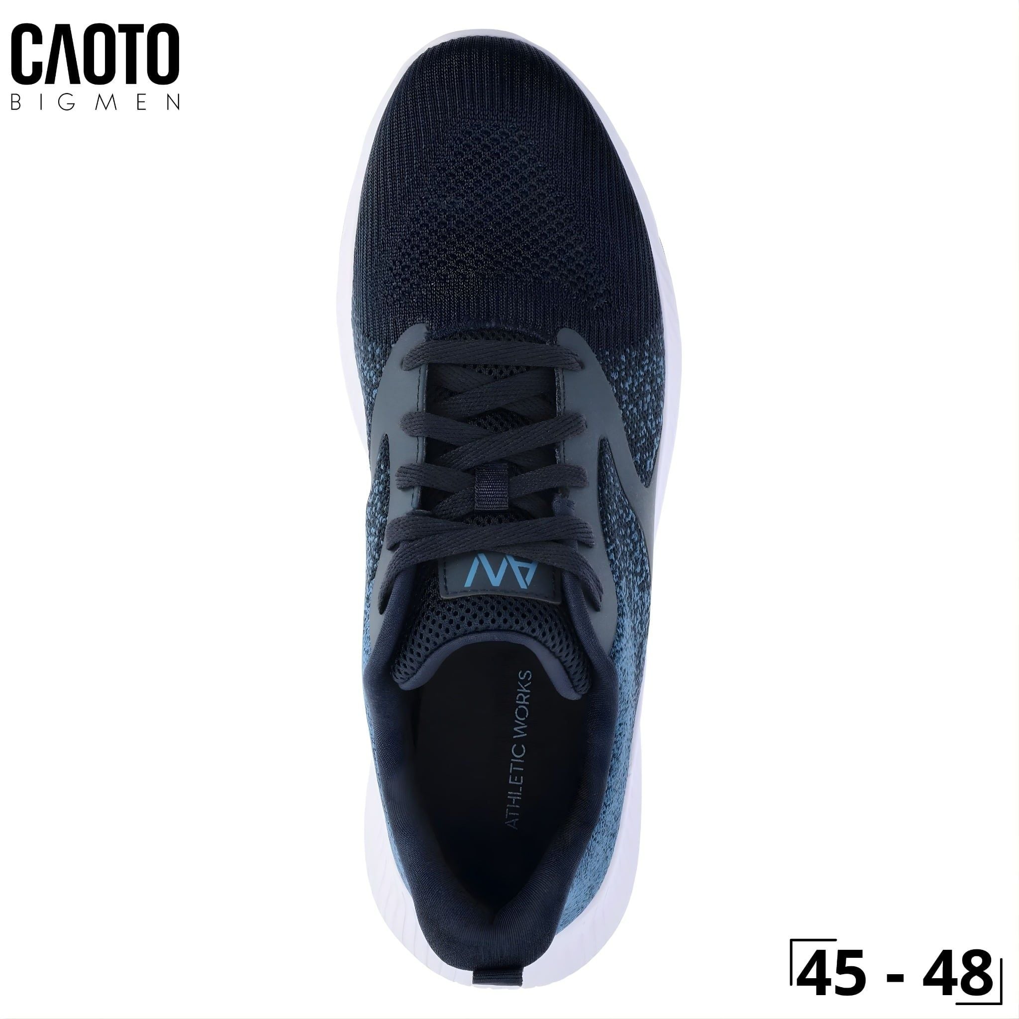  Giày Thể Thao Nam Big Size Athletic Works Core - Jogger Navy Dây Buộc Size 45-48 