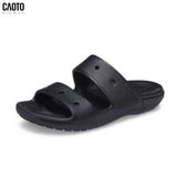  Dép Nam Big Size Classic – Crocs Black Êm Nhẹ All-Day Comfort Size 45–50 