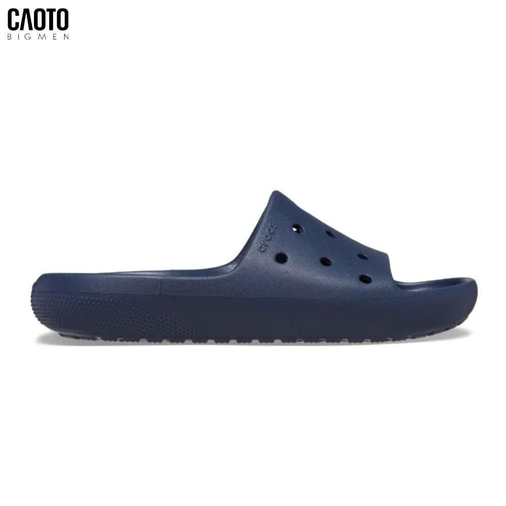  Dép Nam Big Size Classic V2 – Crocs Navy Quai Ngang Êm Nhẹ Size 45–50 