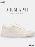  Giày Sneaker Nam Big Size Armami Exchange Exchange Duck White Thời Trang Phong Cách Size 45 - 48 
