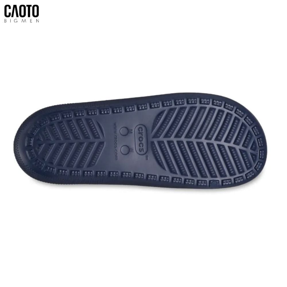  Dép Nam Big Size Classic V2 – Crocs Navy Quai Ngang Êm Nhẹ Size 45–50 