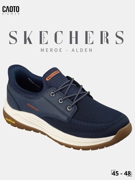  Giày Nam Big Size Skechers Meroe Alden Navy Size 45 - 48 