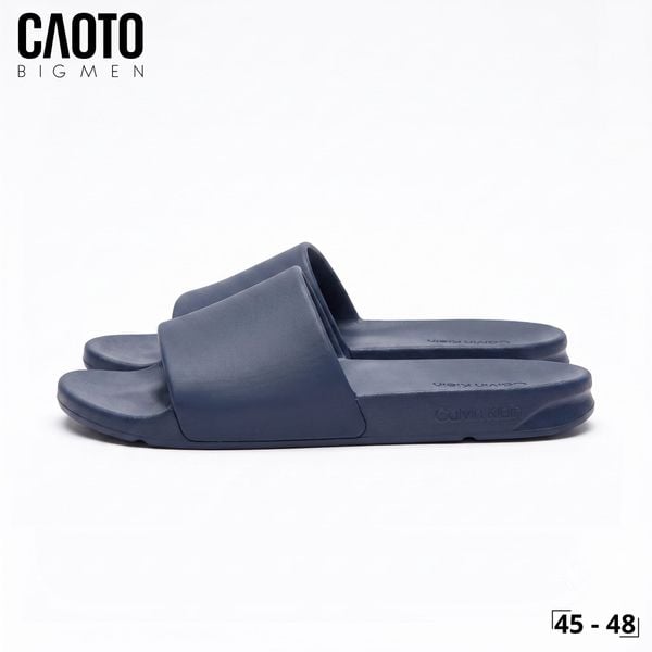  Dép Quai Ngang Nam Big Size Calvin Klein Màu Navy Size 45 - 46 