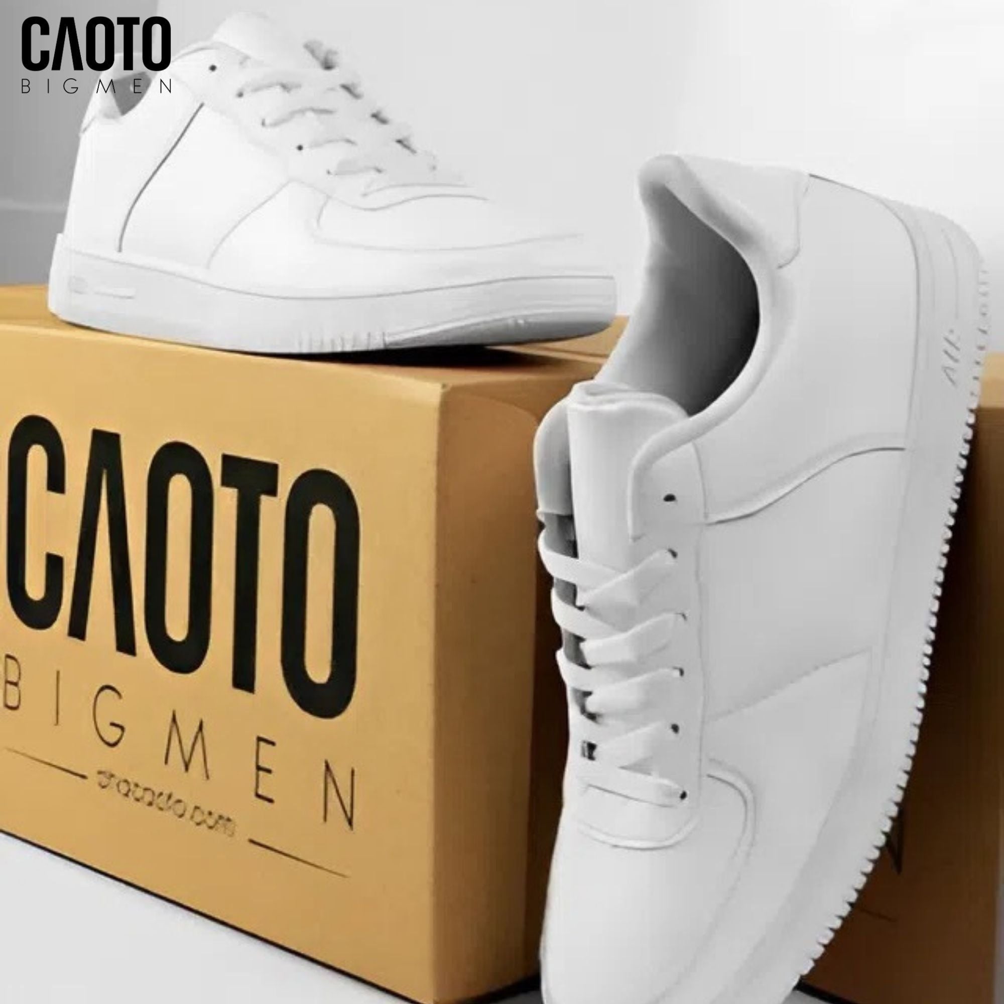  Giày Sneaker Nam Big Size Wreck-One White – Đơn Giản, Tinh Tế – Size 44–48 