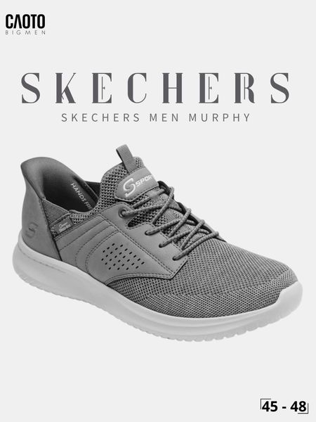  Giày Sneaker Nam Big Size S Sport By Skechers Murphy Slip On Êm Chân Size 45 - 48 