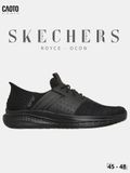  Giày Nam Big Size Skechers Slade Royce Ocon Đen Size 45 - 48 