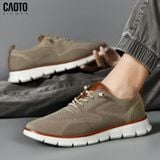  Giày Lười Nam Big Size Casual Flex Begie – Thoáng Khí, Nhẹ Êm, Size 47-50 