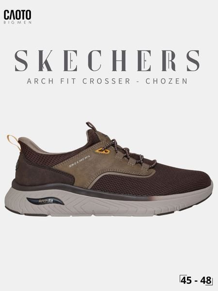 Giày Sneaker Nam Big Size Skechers Arch Fit Crosser Chozen Size 45 - 48 - S001 