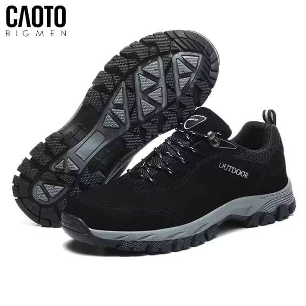  Giày Thể Thao Nam Big Size Trailmaster Black Đế Răng Cưa Bám Chắc Size 45-50 