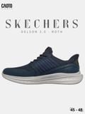  Giày Sneaker Lười Nam Big Size Skechers Slip-ins Slade Luther Xỏ Nhanh Size 45 - 48 
