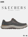  Giày Lười Nam Big Size Skechers Relaxed Fit Altman Finch Dark Taupe Êm Chân Size 45 - 48 