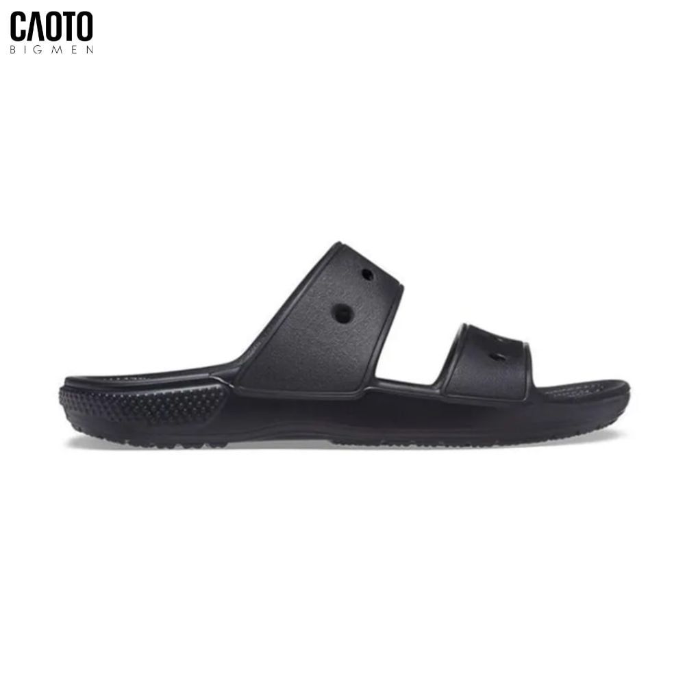  Dép Nam Big Size Classic – Crocs Black Êm Nhẹ All-Day Comfort Size 45–50 