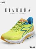  Giày Chạy Bộ Nam Big Size Scarpa DA Uomo Lime Green Nhẹ, Bền Size 45 - 48 