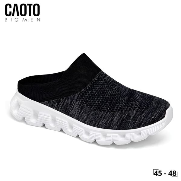  Dép Nam Bigsize Slip-on Cloud Step Dark Grey Đế Mềm Êm Chân 